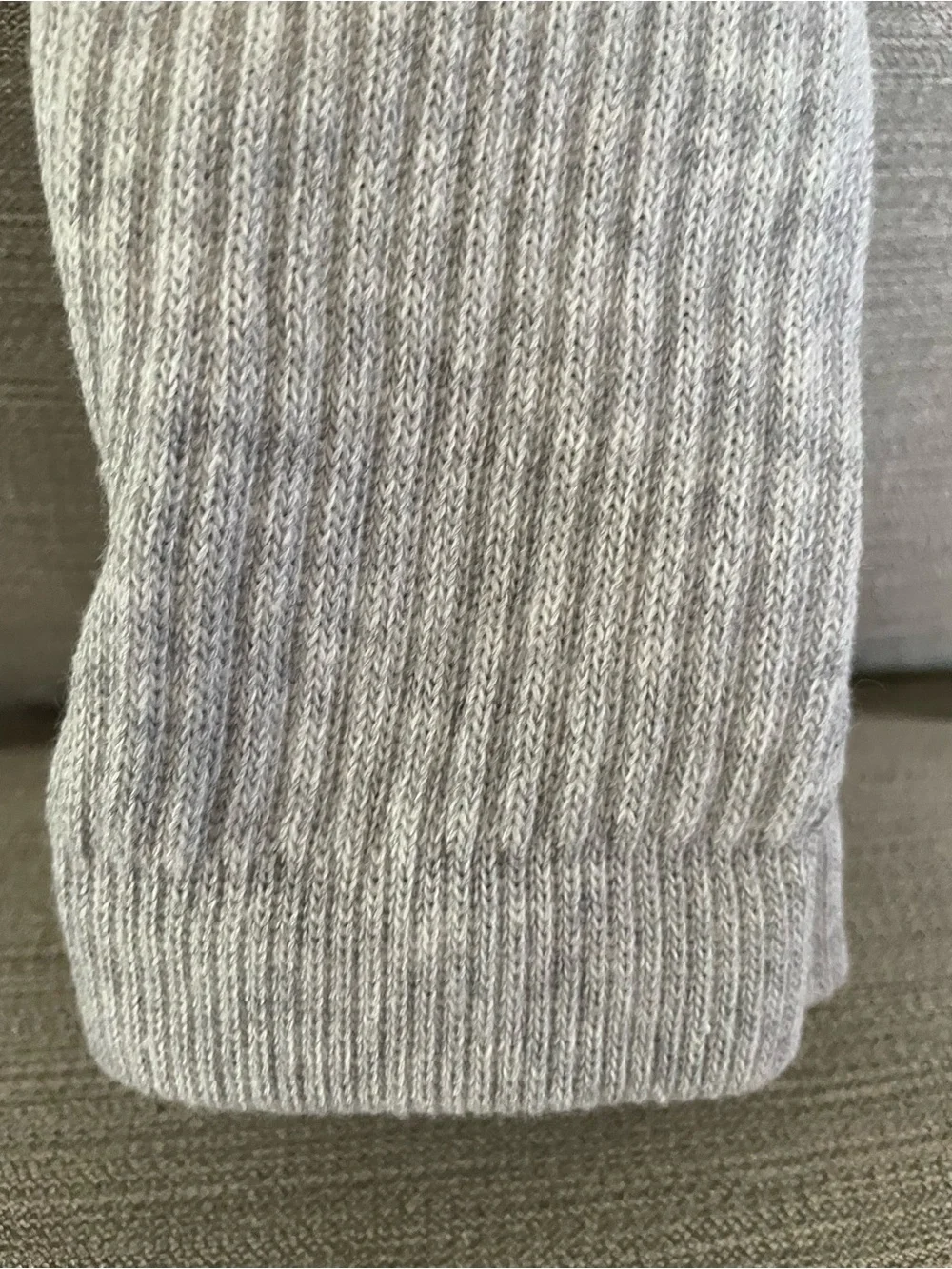 Carhartt Light Gray Midweight Cotton Blend Crew Socks (3-Pack) men’s Lg 9-11.5